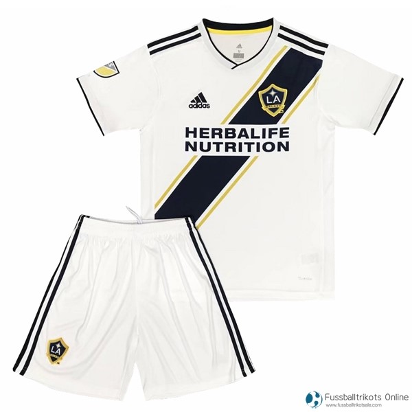 Los Angeles Galaxy Trikot Heim Kinder 2017-18 Weiß Fussballtrikots Günstig